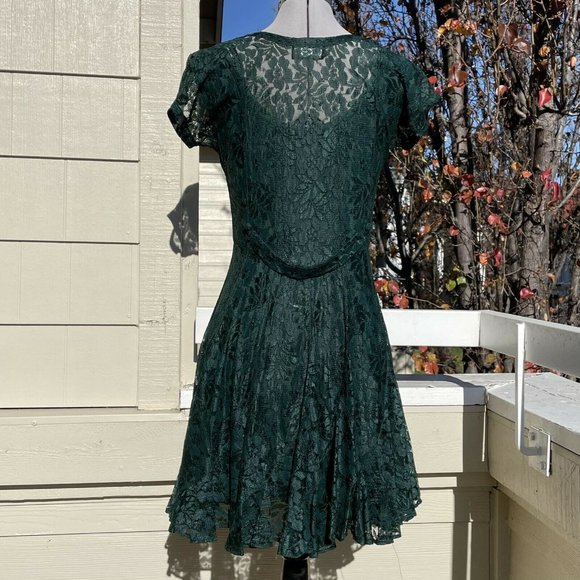 VTG Nostalgia Floral Dress Boho Grunge Cottagecore - Picture 5 of 8